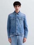 REPLAY MEN'S REGULAR-FIT DENIM JACKET