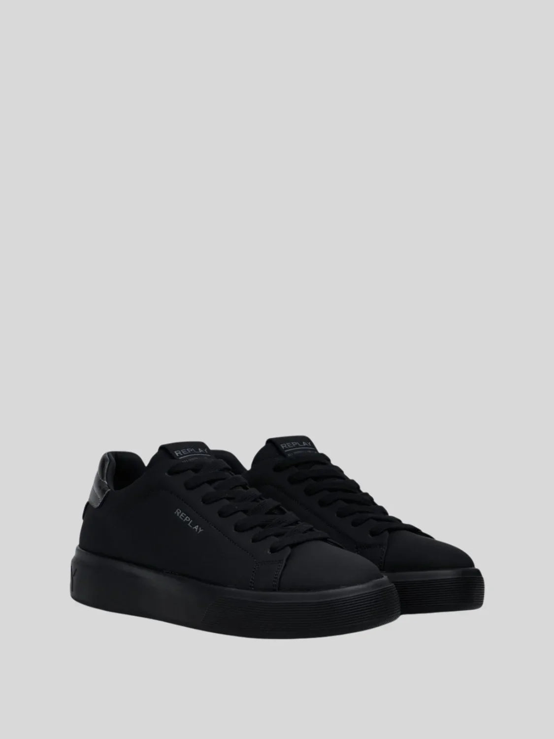 Replay Men's Notting action black sneakers
