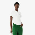 Lacoste Women's Slim fit adjustable piqué polo shirt