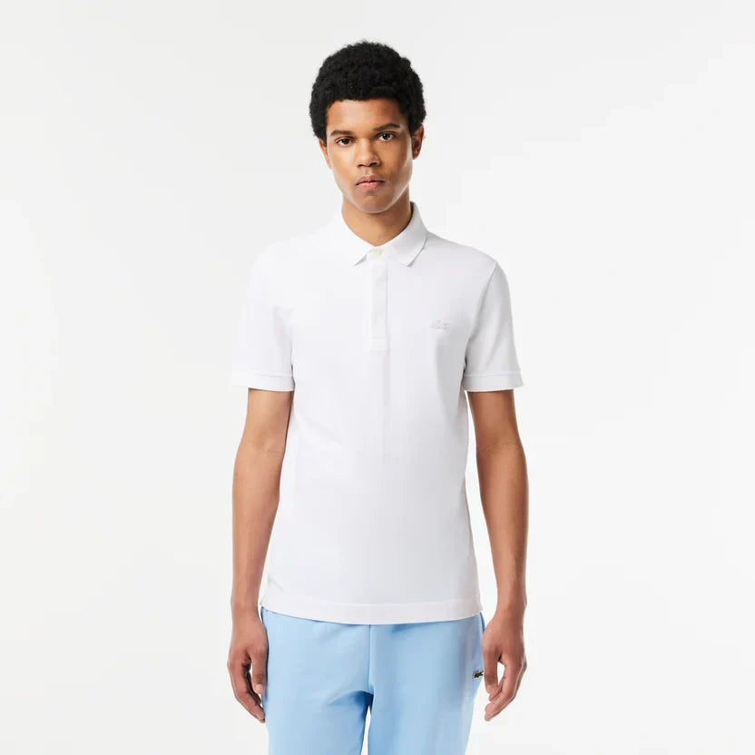 Lacoste Regular fit paris stretch piqué polo shirt