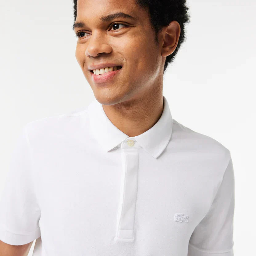 Lacoste Regular fit paris stretch piqué polo shirt