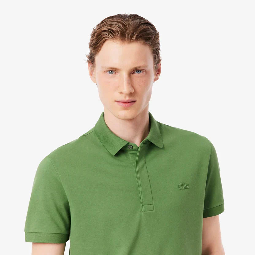 Lacoste Regular fit paris stretch piqué polo shirt