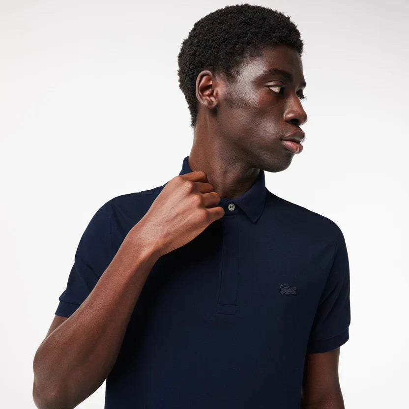Lacoste Regular fit paris stretch piqué polo shirt