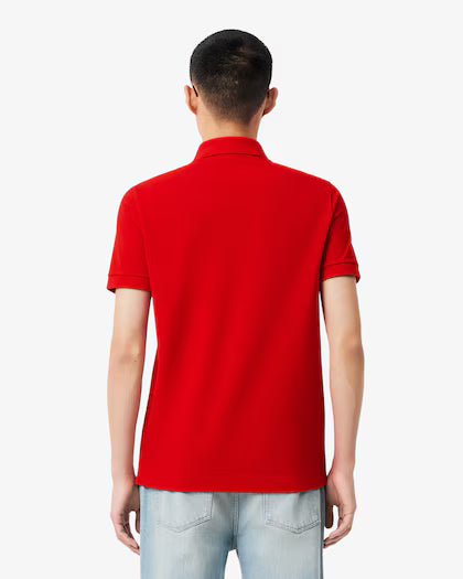 Lacoste Regular fit paris stretch piqué polo shirt