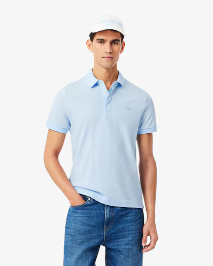 Lacoste Regular fit paris stretch piqué polo shirt
