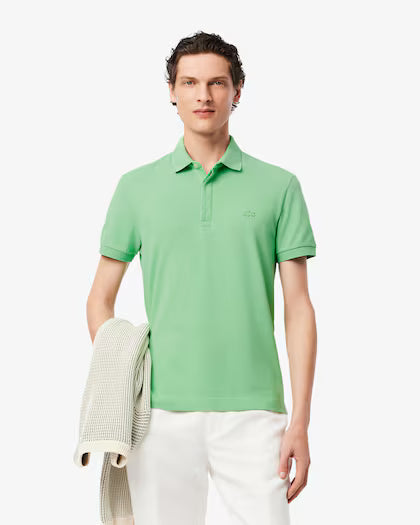 Lacoste Regular fit paris stretch piqué polo shirt