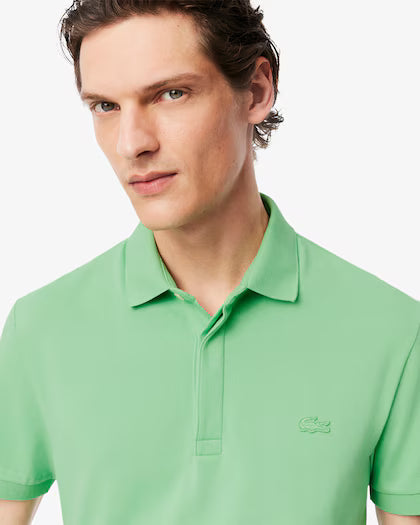 Lacoste Regular fit paris stretch piqué polo shirt