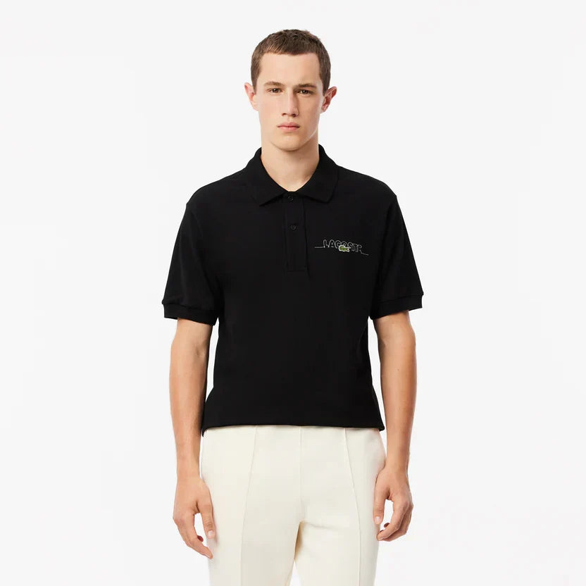 Lacoste Original l.12.12 lacoste wording french made polo shirt shirt