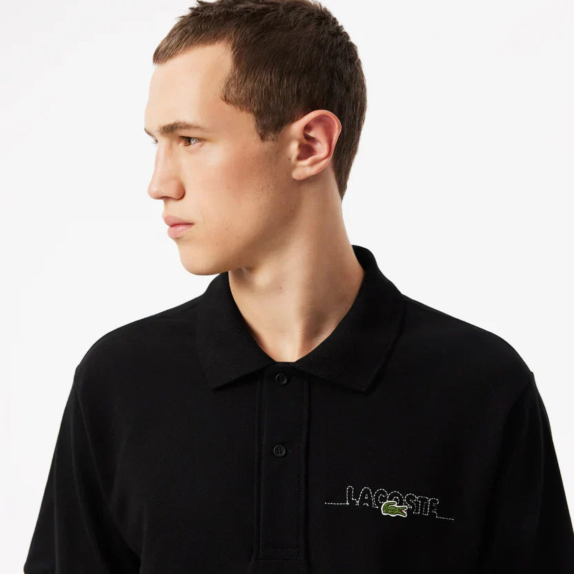 Lacoste Original l.12.12 lacoste wording french made polo shirt shirt