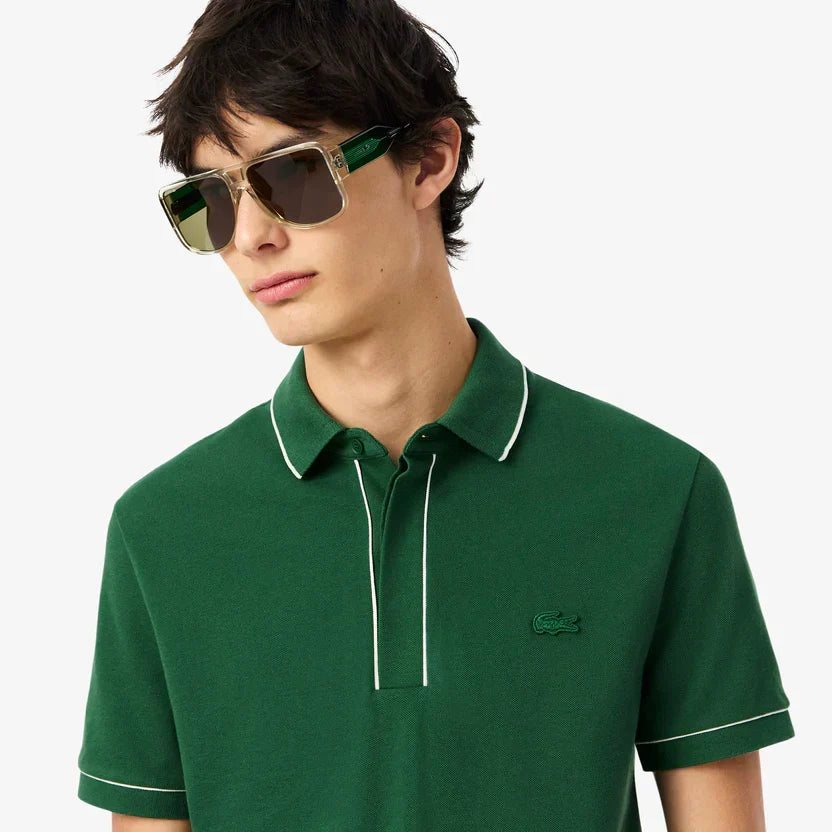 Lacoste Regular fit paris stretch piqué polo shirt