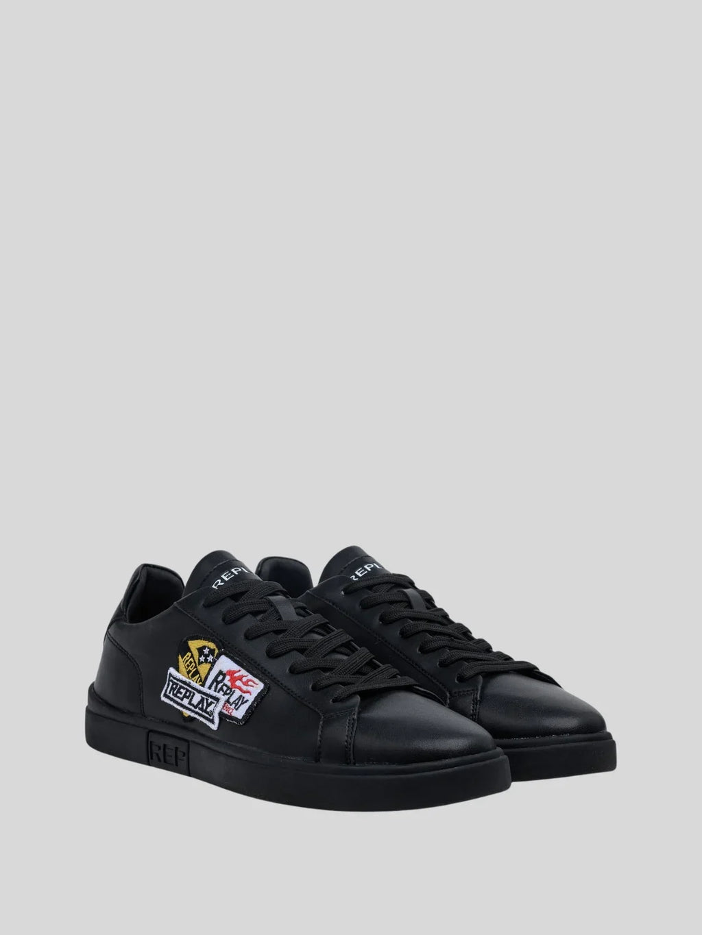 Replay Men's Polys M Combo black sneakers