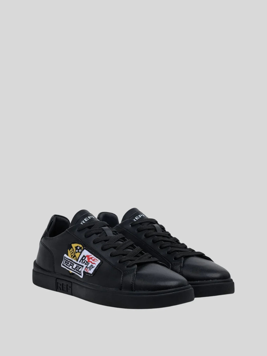 Replay Men's Polys M Combo black sneakers