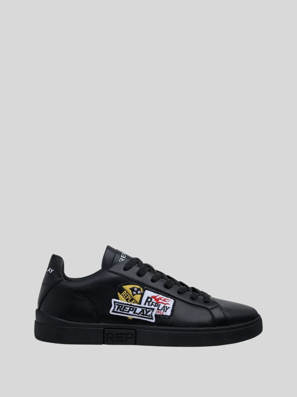 Replay Men's Polys M Combo black sneakers
