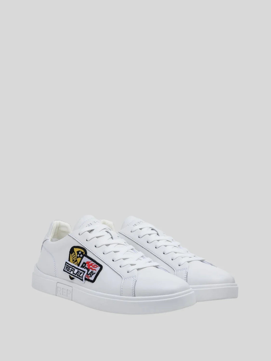 Replay Men's Polys M Combo white sneakers