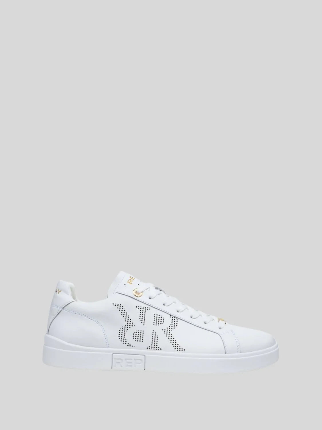 Replay Men's Polys M Double white sneakers