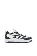 Diesel Men's S-Ukiyo Low-Low-top sneakers in leather and nylon