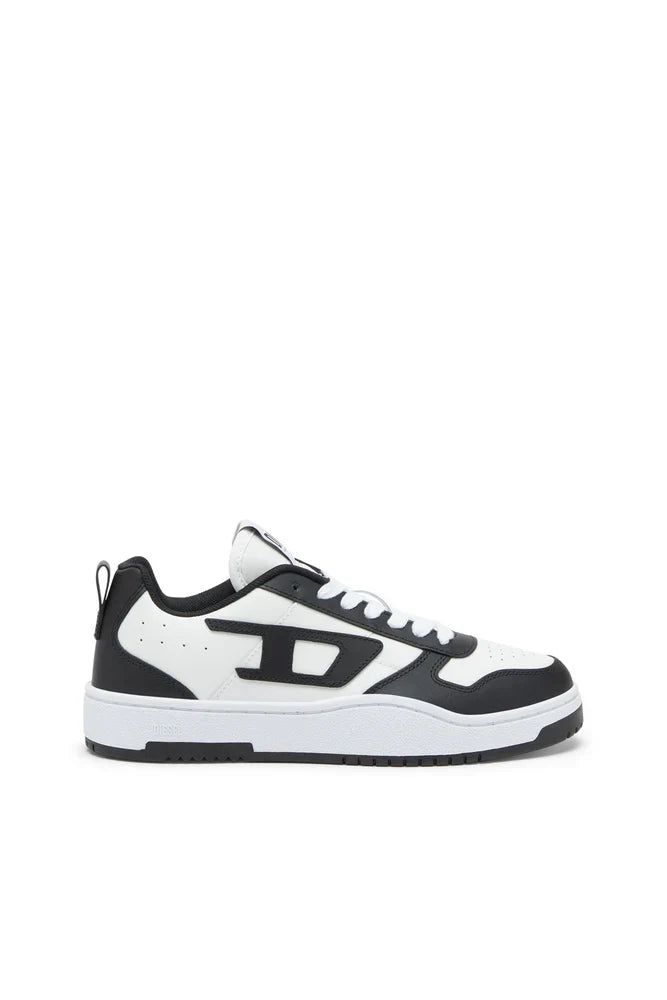 Diesel Men's S-Ukiyo Low-Low-top sneakers in leather and nylon