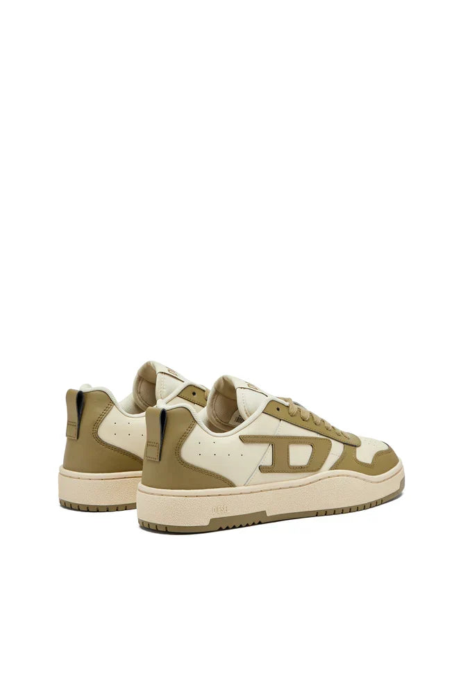 Diesel Men's S-Ukiyo Low-Low-top sneakers in leather and nylon