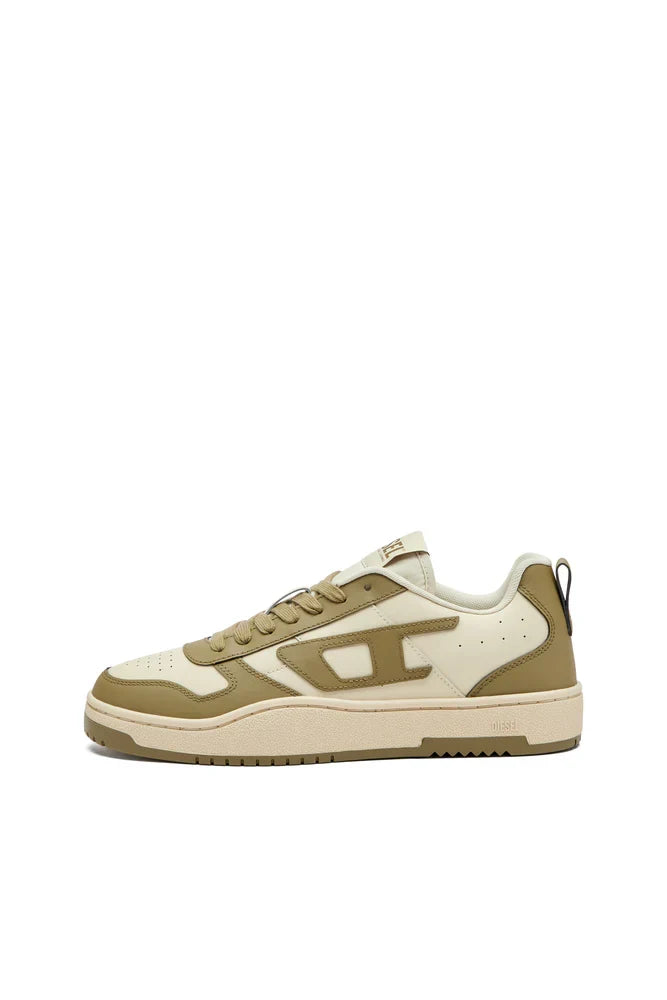 Diesel Men's S-Ukiyo Low-Low-top sneakers in leather and nylon