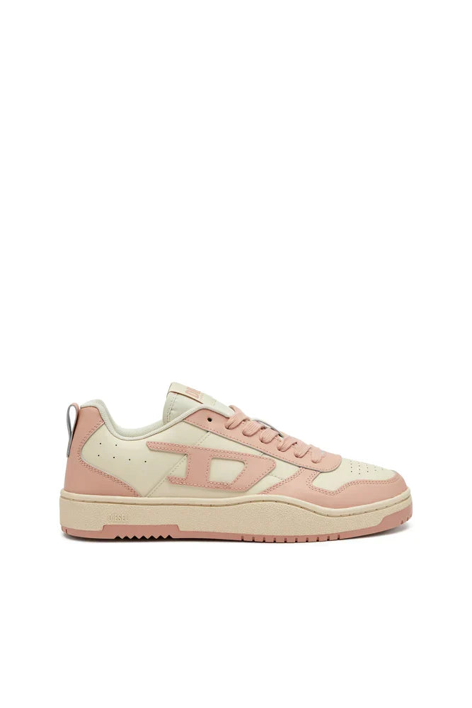 Diesel Men's S-Ukiyo Low-Low-top sneakers in leather and nylon