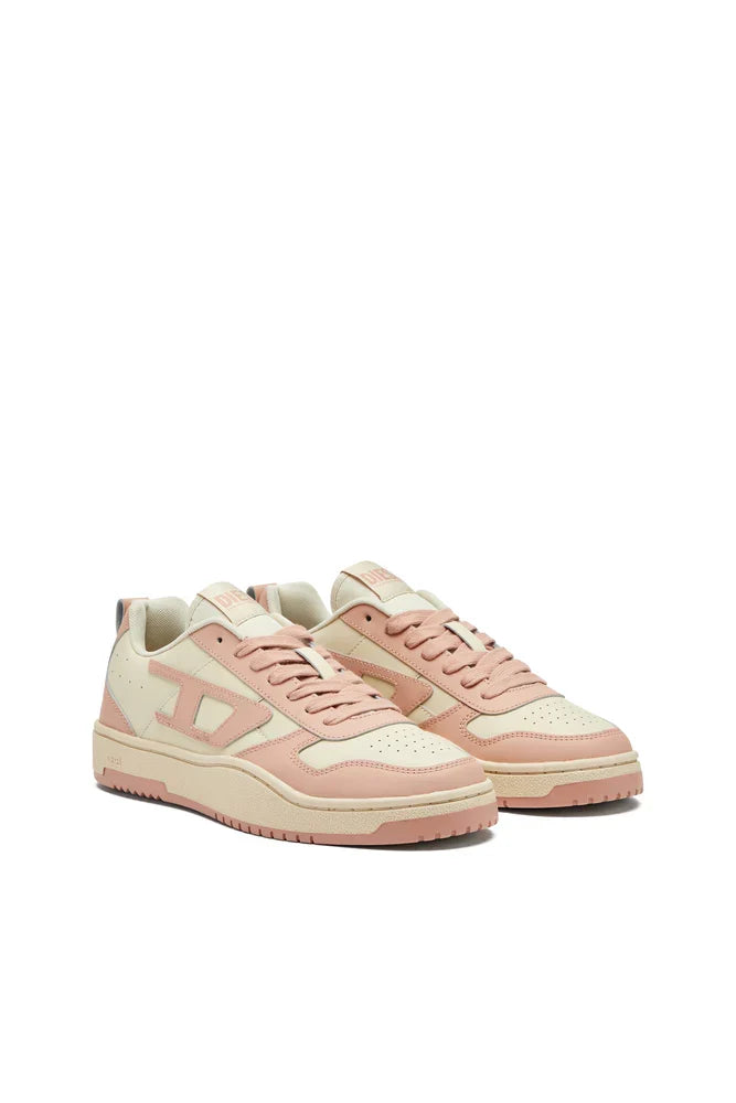 Diesel Men's S-Ukiyo Low-Low-top sneakers in leather and nylon