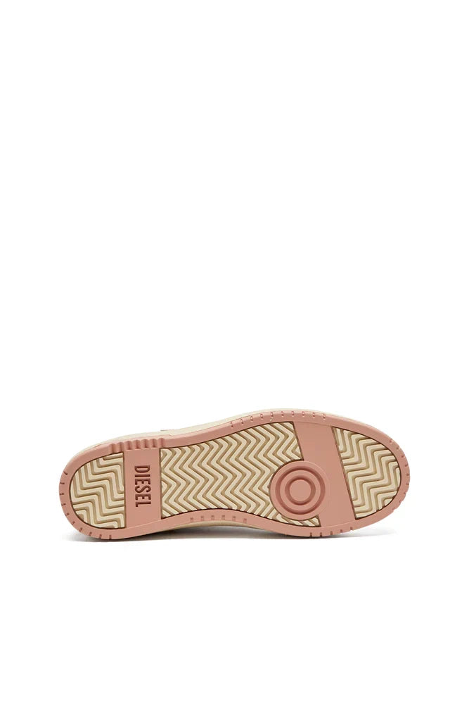 Diesel Men's S-Ukiyo Low-Low-top sneakers in leather and nylon