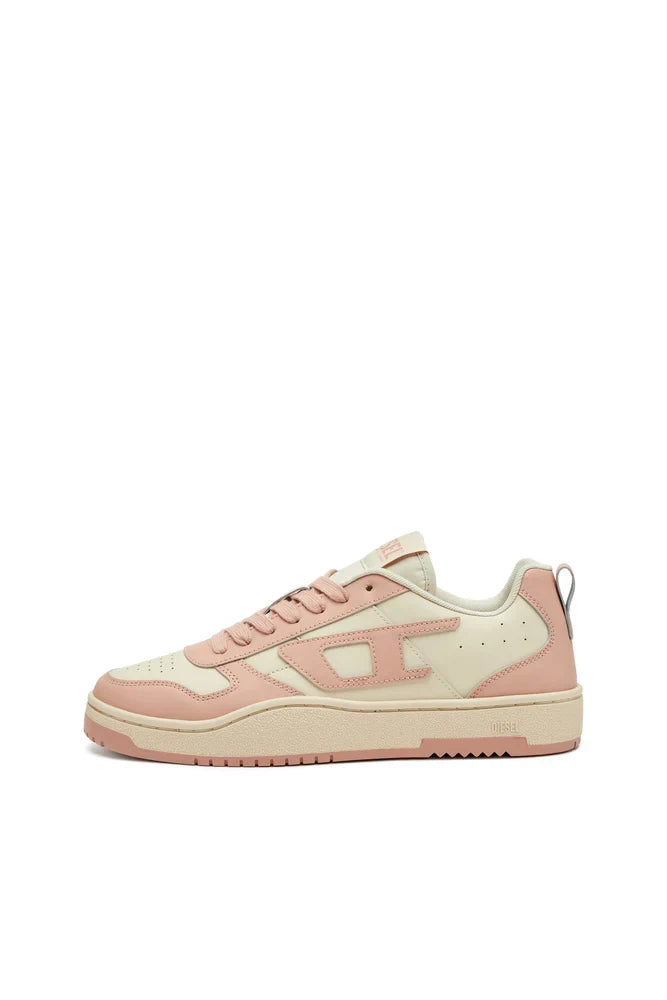 Diesel Men's S-Ukiyo Low-Low-top sneakers in leather and nylon