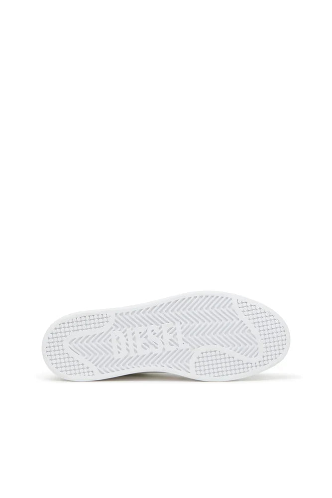 Diesel Men's S-Dakota-Leather sneakers with perforated logo