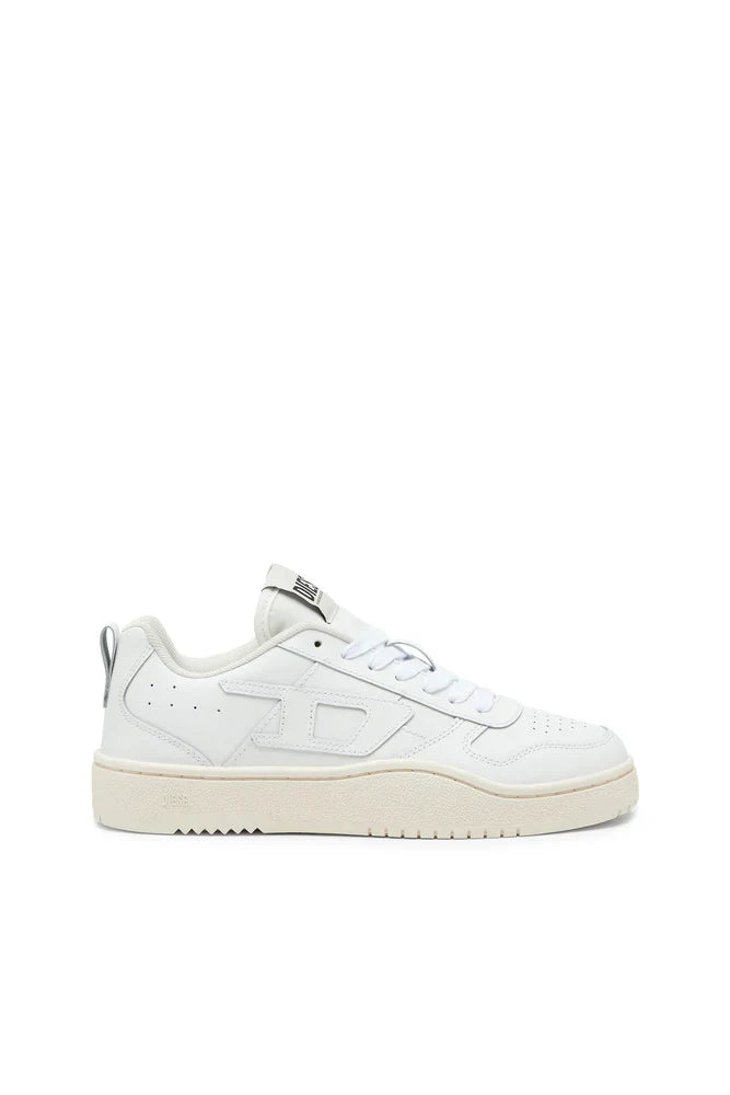 Diesel Men's S-Ukiyo Low-Low-top sneakers in leather and nylon