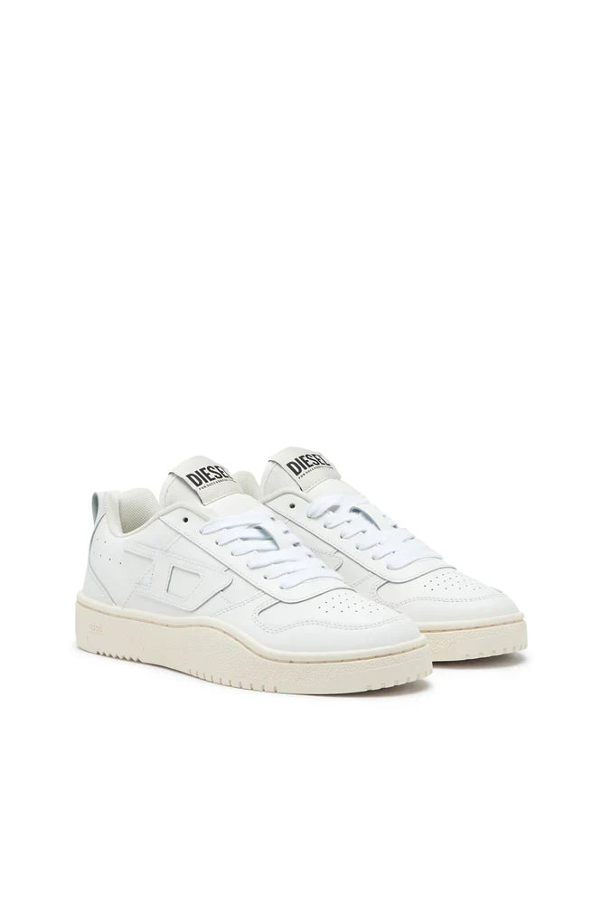 Diesel Men's S-Ukiyo Low-Low-top sneakers in leather and nylon