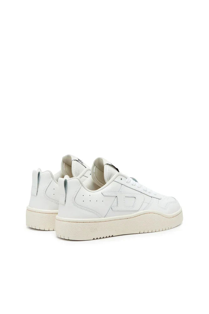 Diesel Men's S-Ukiyo Low-Low-top sneakers in leather and nylon