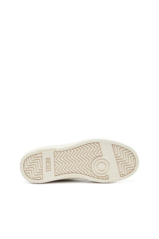 Diesel Men's S-Ukiyo Low-Low-top sneakers in leather and nylon