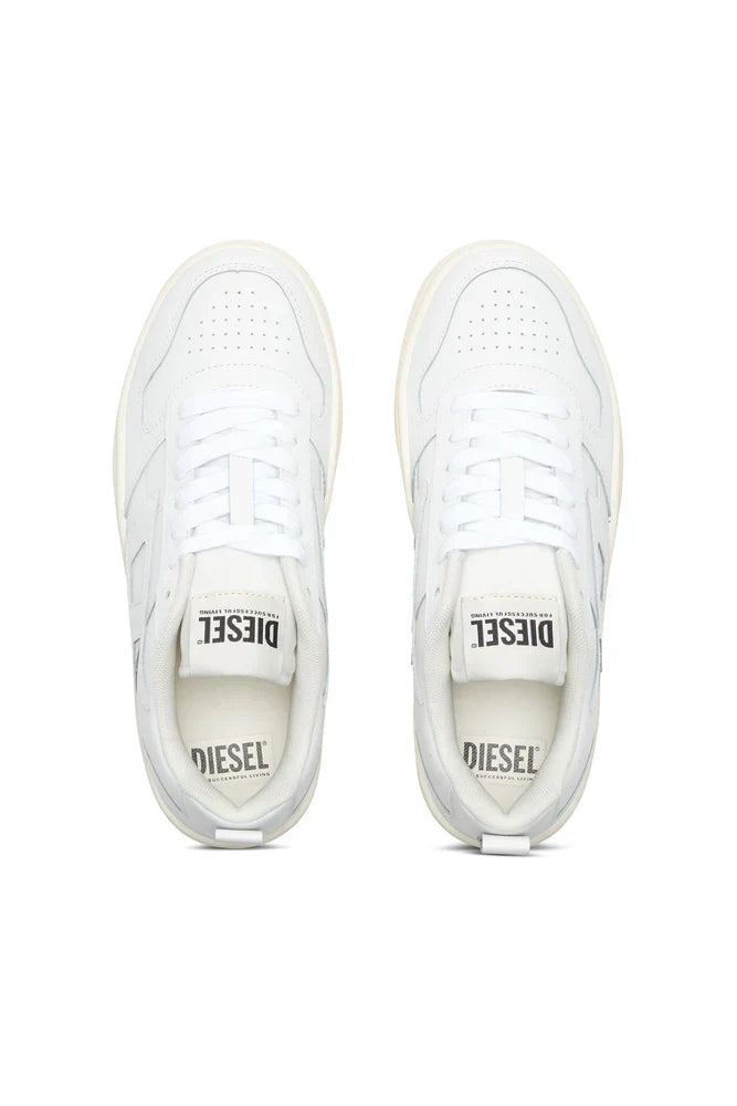 Diesel Men's S-Ukiyo Low-Low-top sneakers in leather and nylon