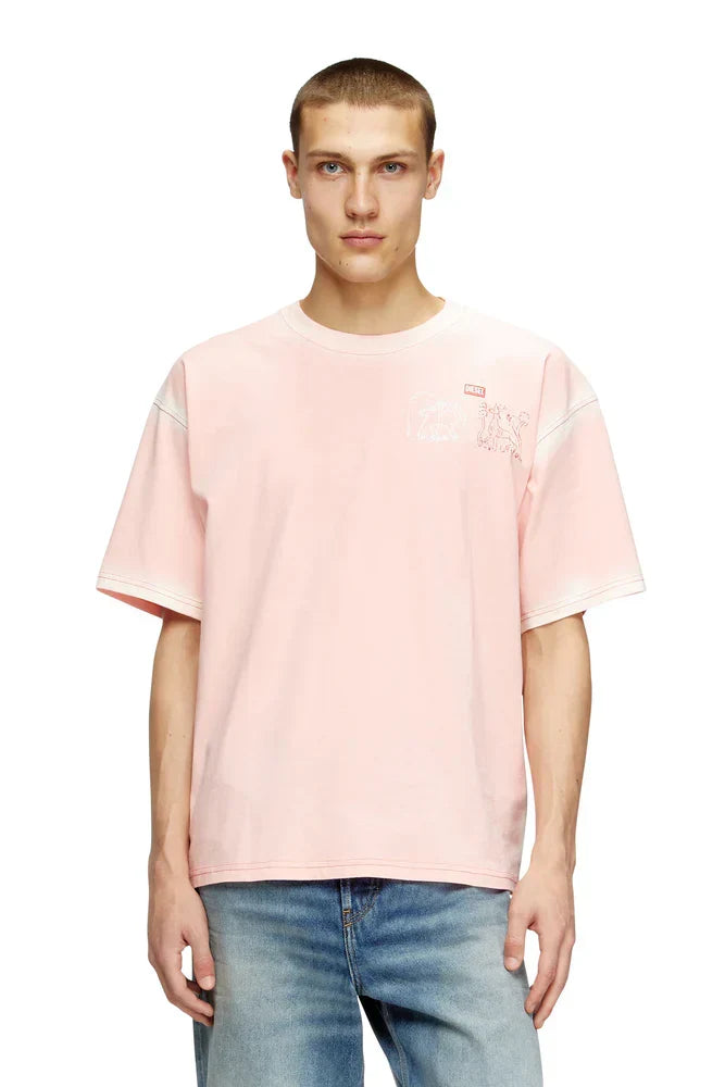 Diesel T-shirt with sword print