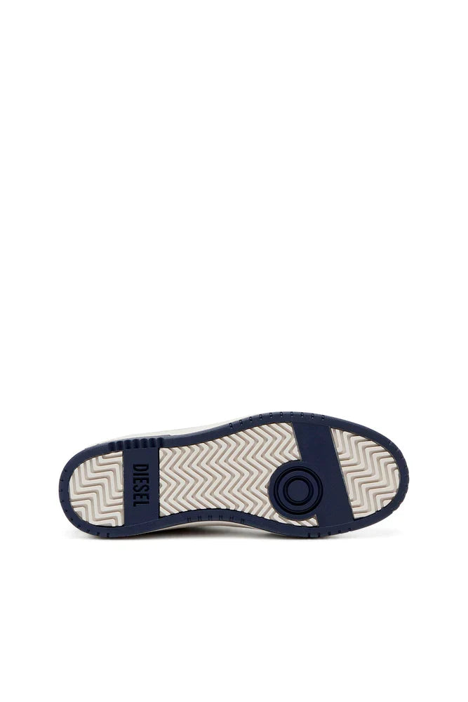 Diesel Men's S-Ukiyo Low-Low-top sneakers in leather and nylon
