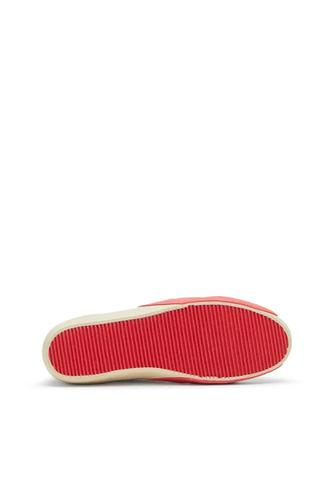 Diesel Men's S-Slante-D-Sneakers in suede and leather with D logo