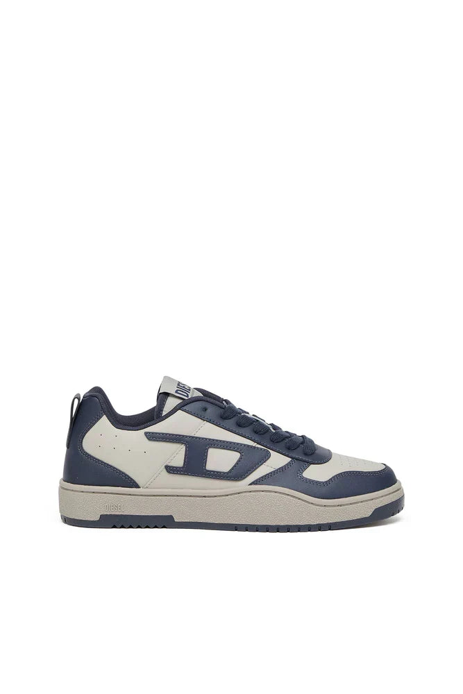 Diesel Men's S-Ukiyo Low-Low-top sneakers in leather and nylon