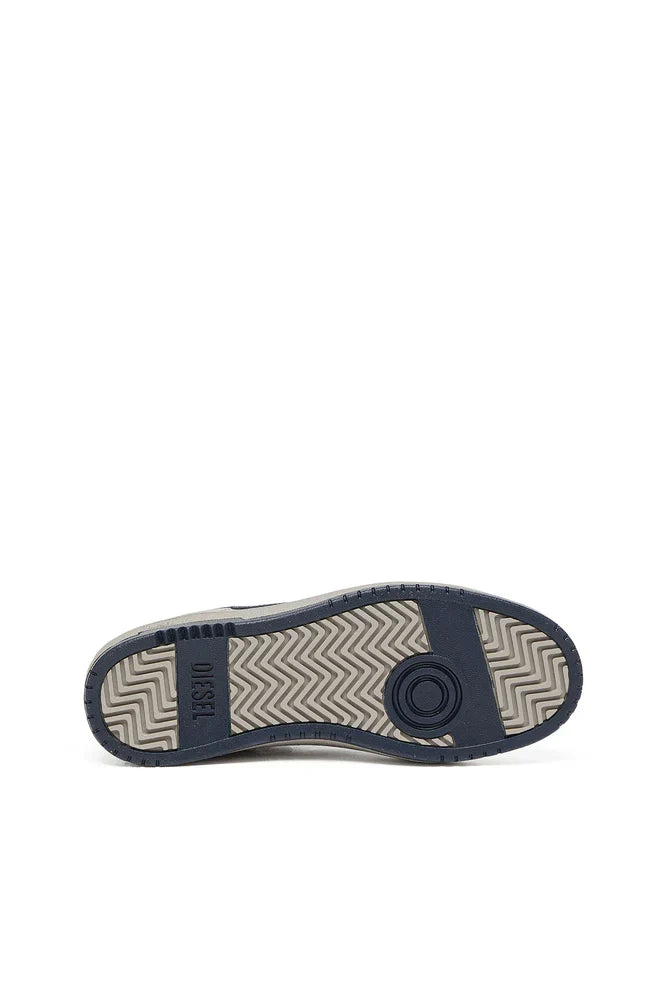 Diesel Men's S-Ukiyo Low-Low-top sneakers in leather and nylon