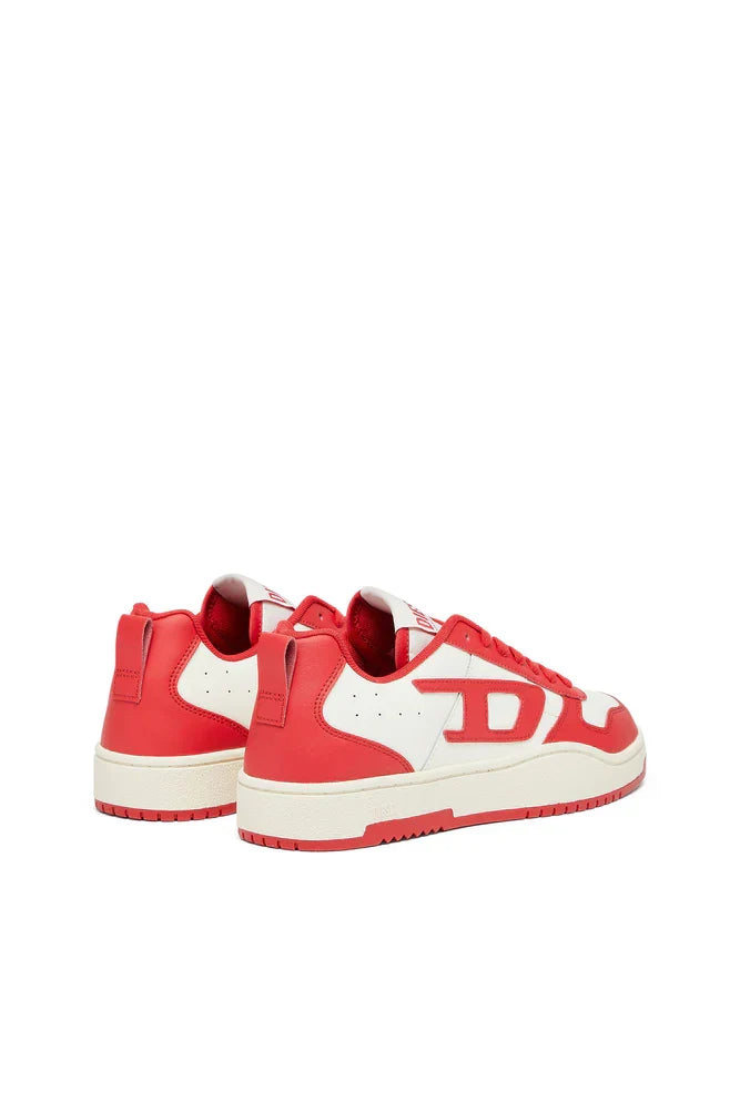 Diesel Men's S-Ukiyo Low-Low-top sneakers in leather and nylon