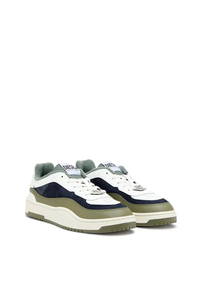 Diesel Men's S-Oval Skate-Sneakers in leather