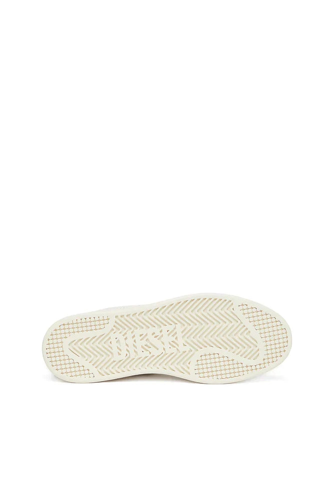 Diesel Men's S-Dakota-Leather sneakers with perforated logo