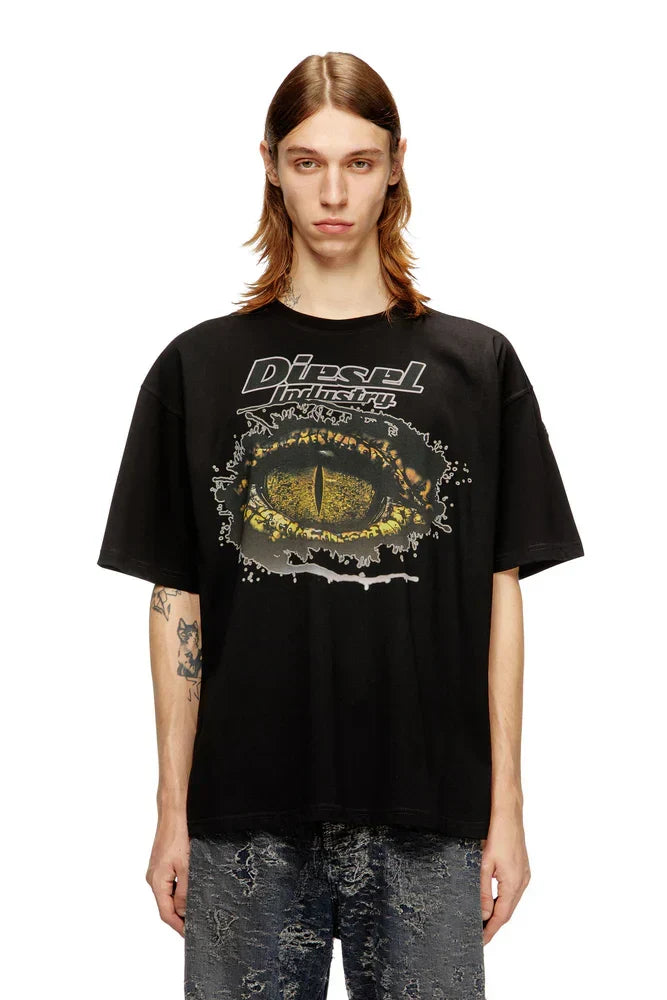 Diesel Cotton t-shirt with digital print