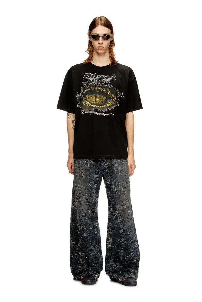 Diesel Cotton t-shirt with digital print