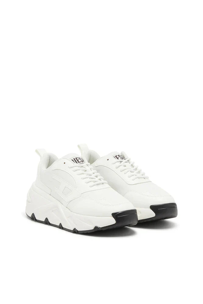Diesel Women's S-Savannah - Monochrome sneakers with chunky sole