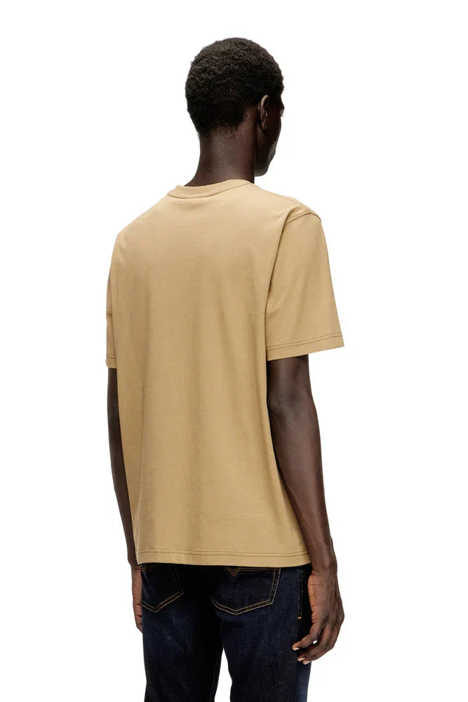 Diesel Light cotton T-shirt with faded logo