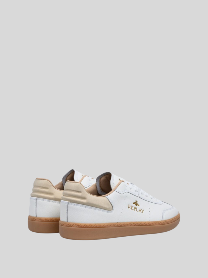 Replay Men's Pyper city white sneakers
