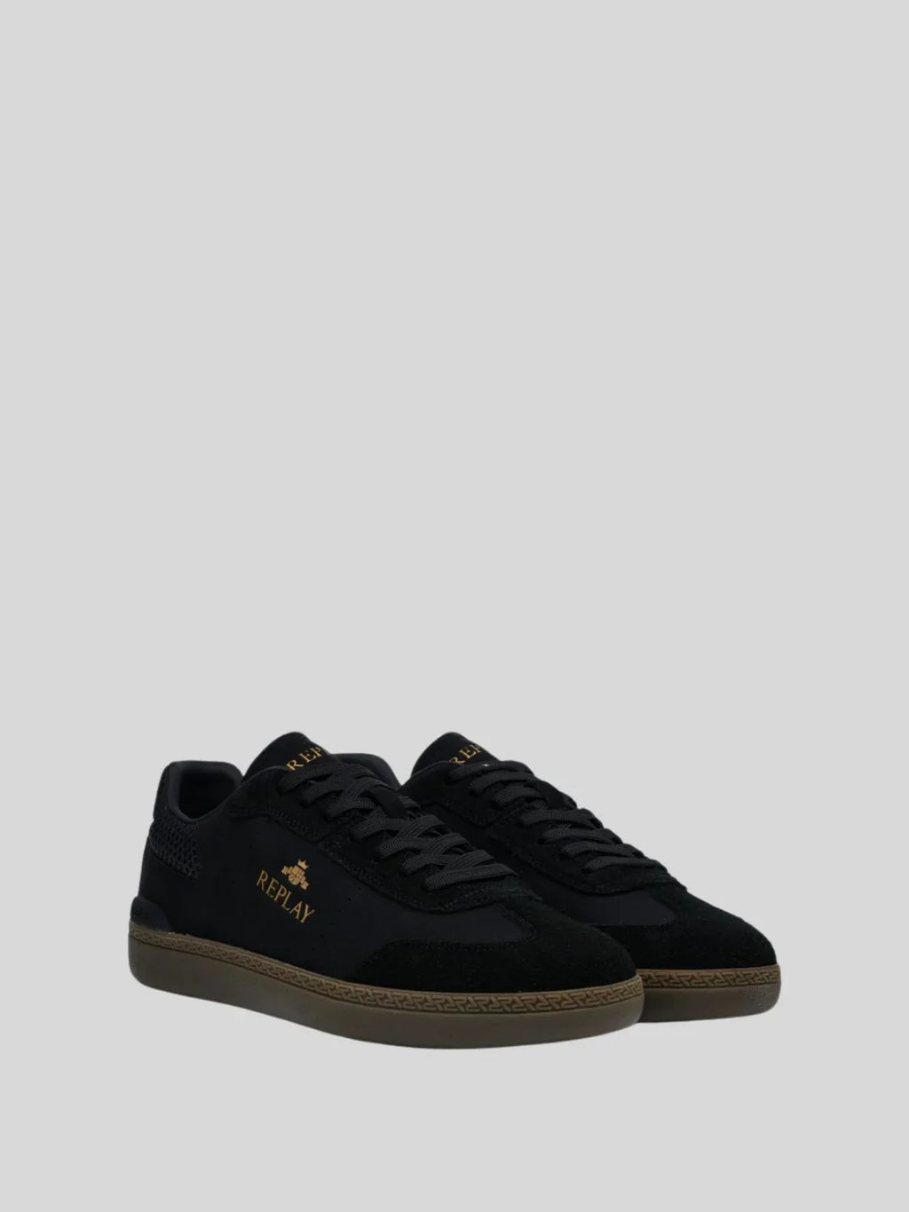 Replay Men's Pyper Tonal Black sneakers