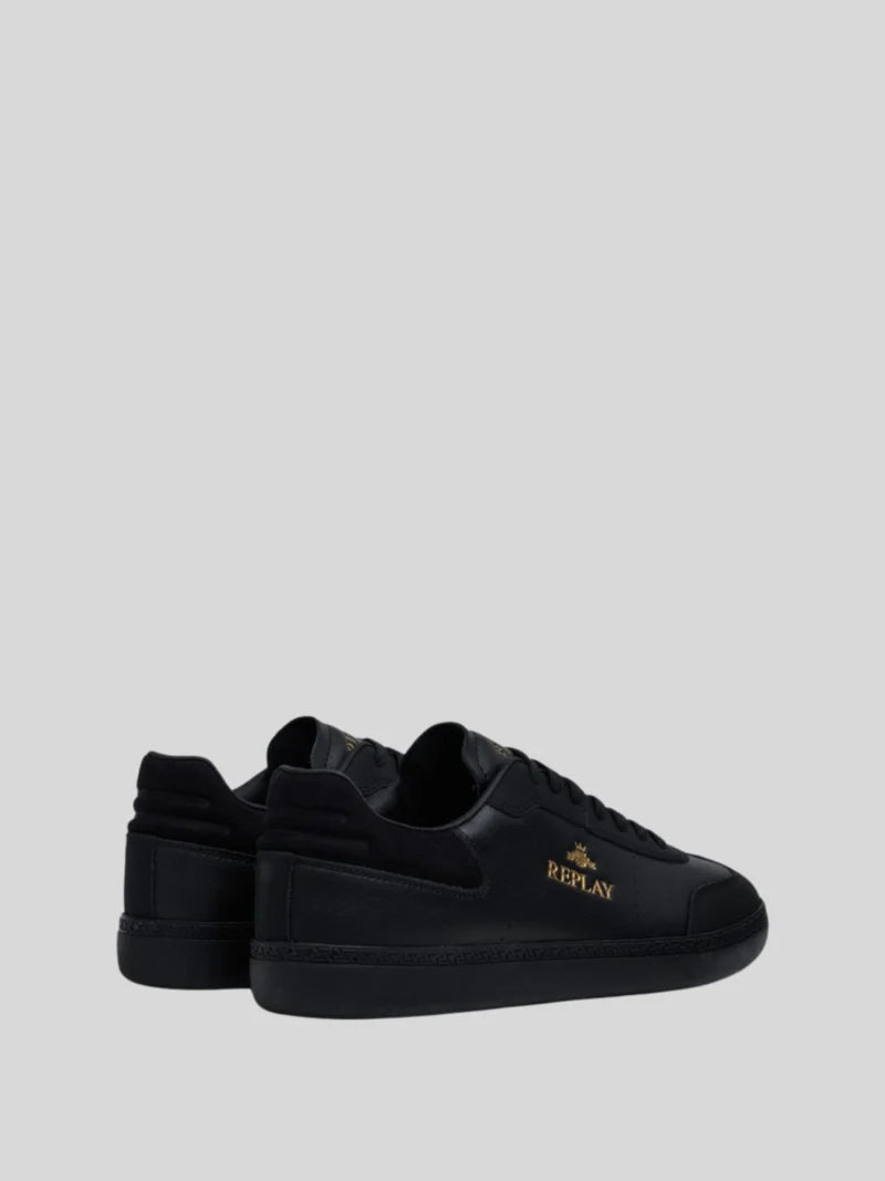Replay Men's Pyper City black sneakers
