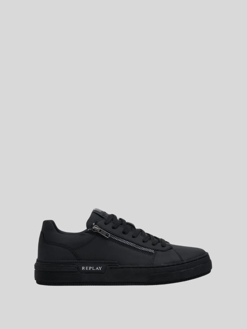 Replay Men's Raily low zip sneakers