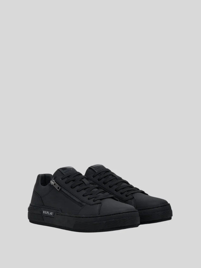Replay Men's Raily low zip sneakers